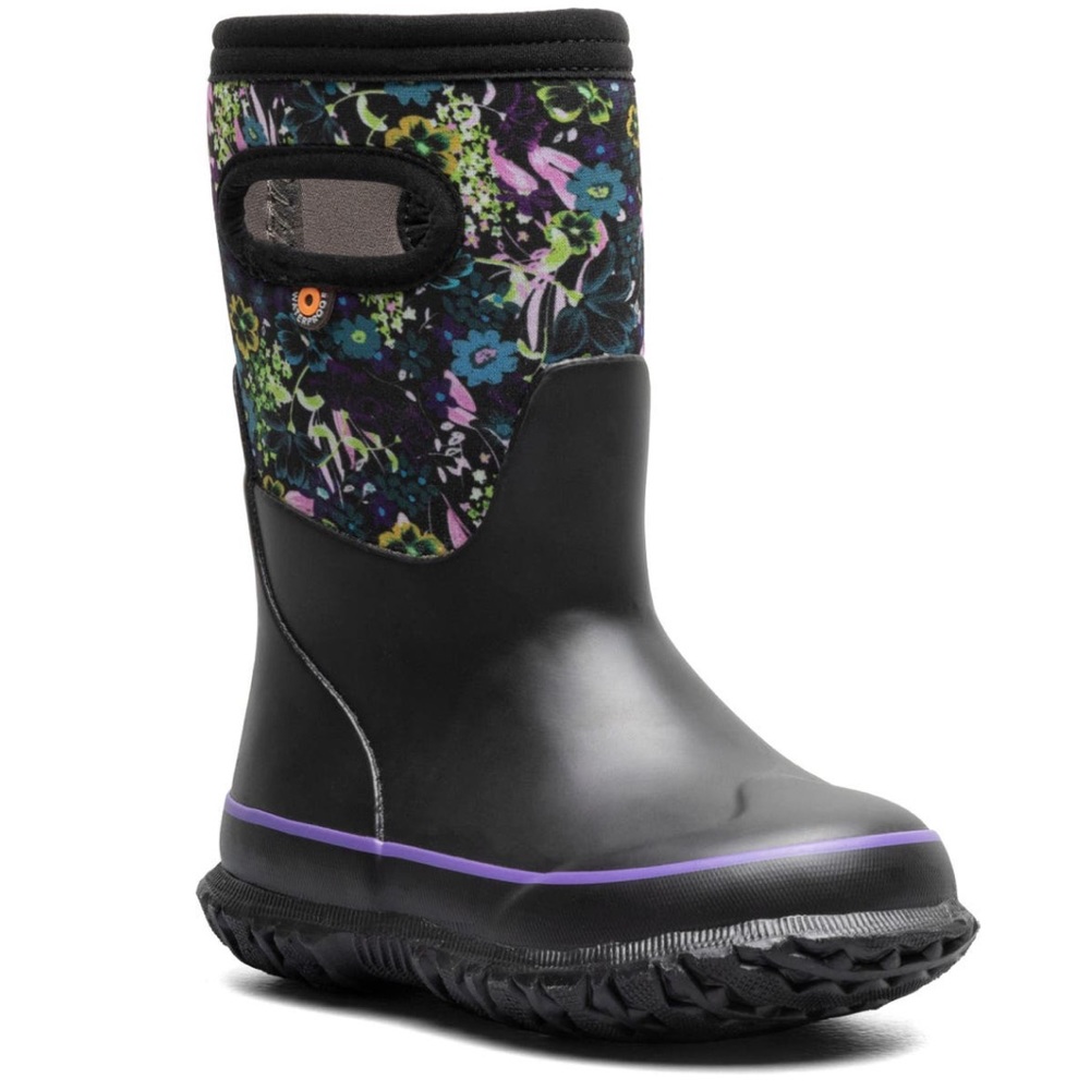 Bogs Night Garden Grasp Pull-On Insulated Rain Boot Size 6